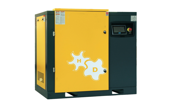 PM VSD Screw Air Compressor with Centrifugal Fan.