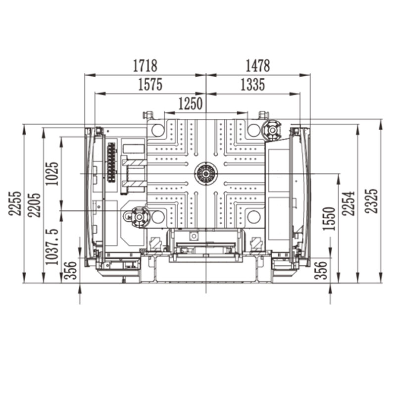 BORCHE Two-Platen Injection Molding Machine