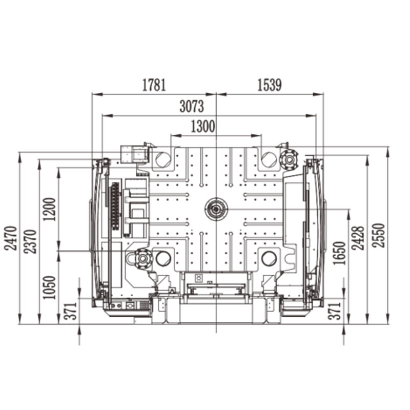 BORCHE Two-Platen Injection Molding Machine