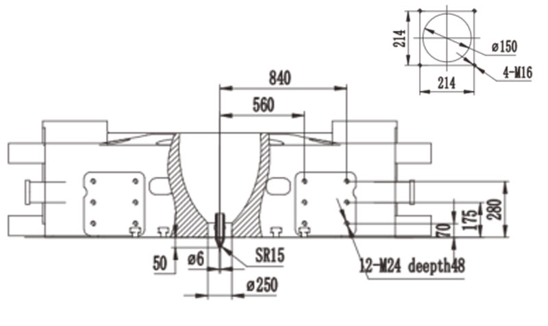 BORCHE Two-Platen Injection Molding Machine