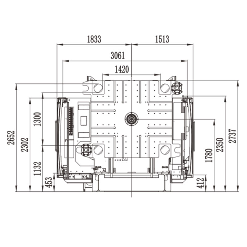 BORCHE Two-Platen Injection Molding Machine