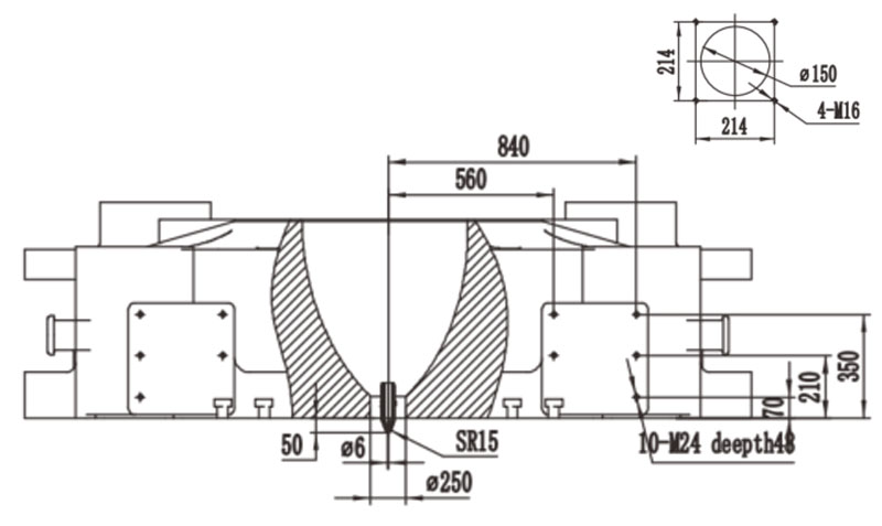 BORCHE Two-Platen Injection Molding Machine