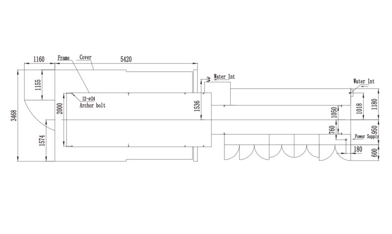 BORCHE Two-Platen Injection Molding Machine