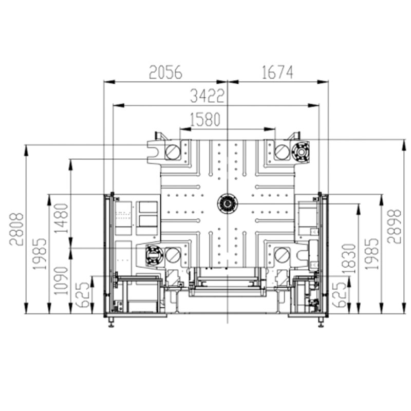 BORCHE Two-Platen Injection Molding Machine