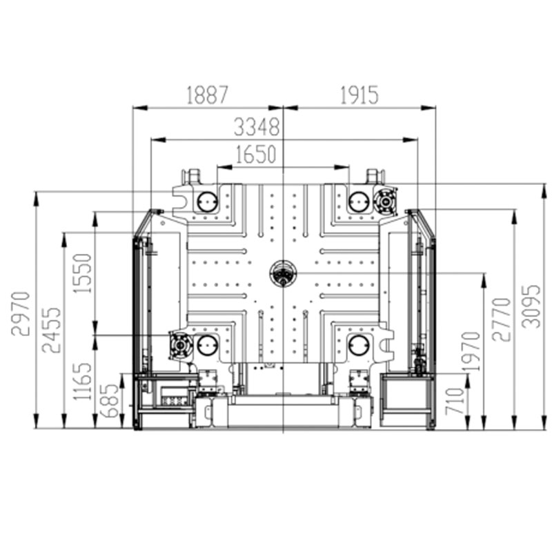 BORCHE Two-Platen Injection Molding Machine