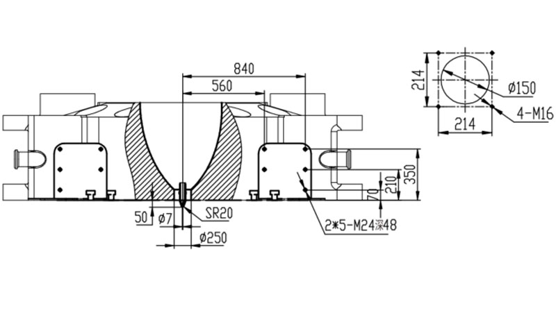BORCHE Two-Platen Injection Molding Machine