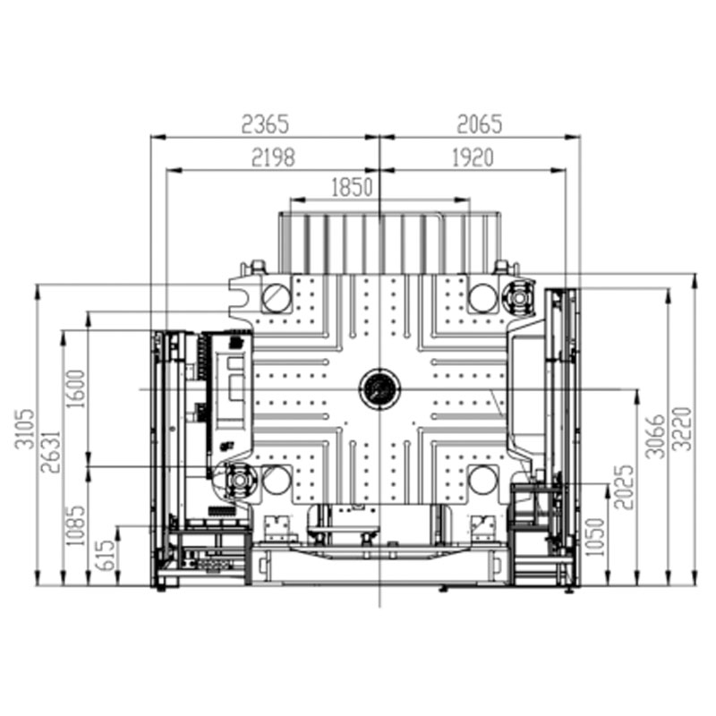 BORCHE Two-Platen Injection Molding Machine