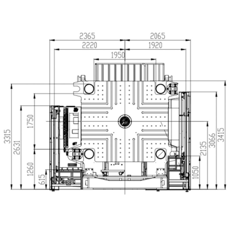 BORCHE Two-Platen Injection Molding Machine