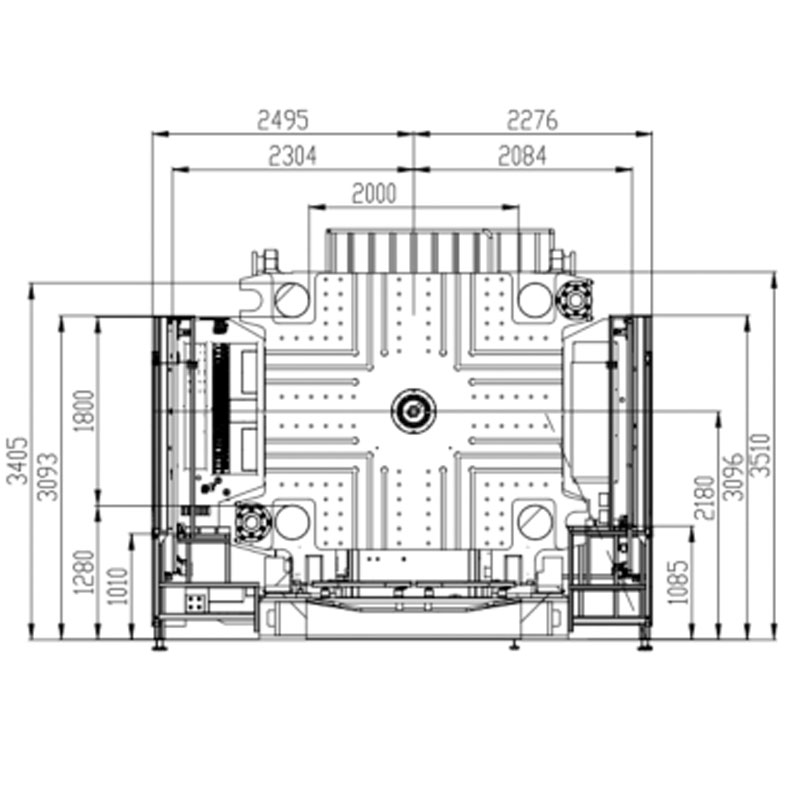BORCHE Two-Platen Injection Molding Machine