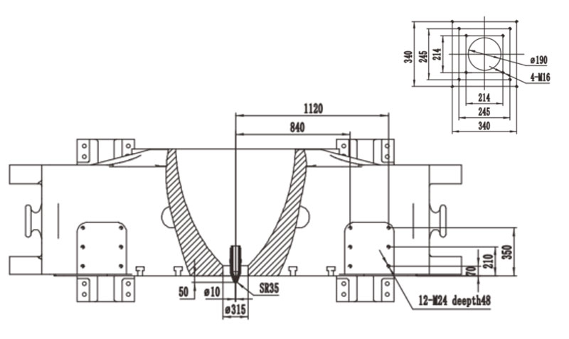 BORCHE Two-Platen Injection Molding Machine