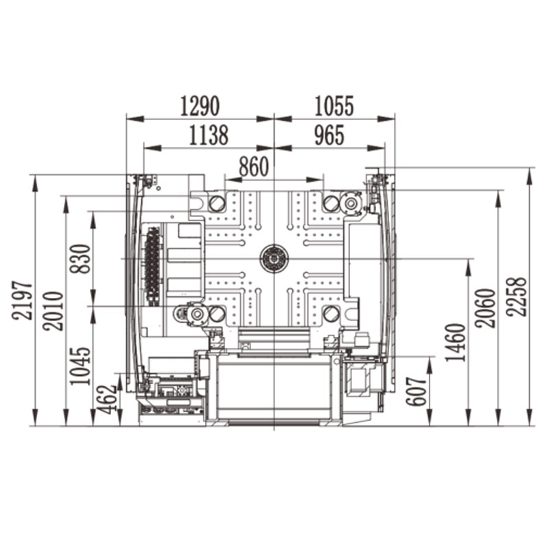 BORCHE Two-Platen Injection Molding Machine
