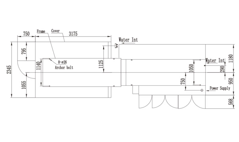 BORCHE Two-Platen Injection Molding Machine