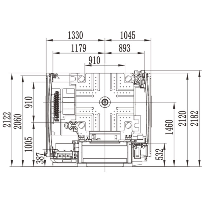 BORCHE Two-Platen Injection Molding Machine