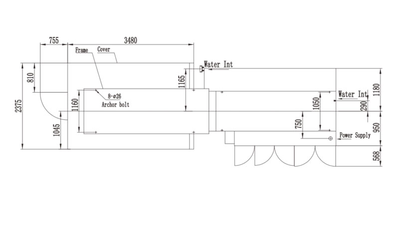 BORCHE Two-Platen Injection Molding Machine