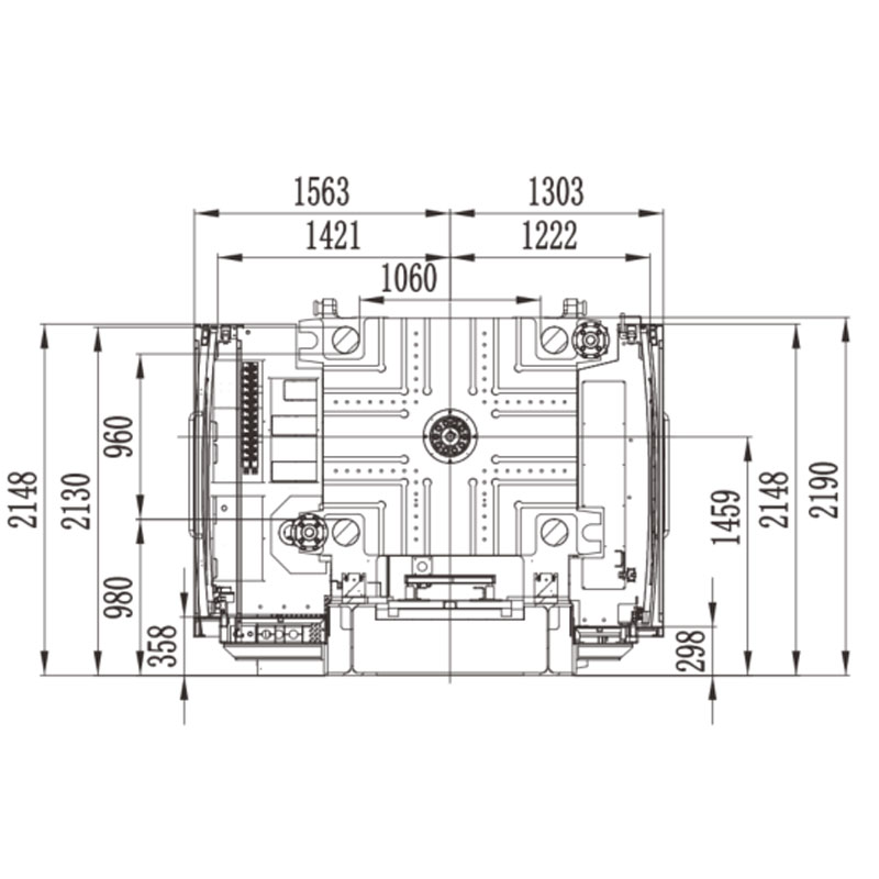 BORCHE Two-Platen Injection Molding Machine
