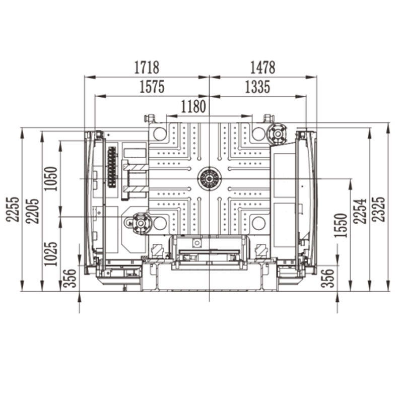 BORCHE Two-Platen Injection Molding Machine