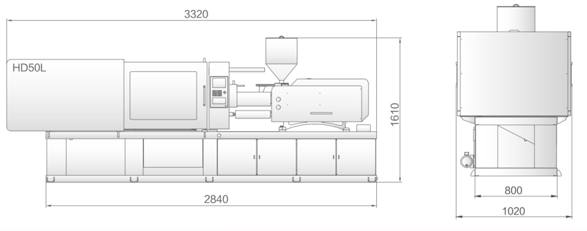 HaiDa Energy Saving Servo Injection Molding Machine