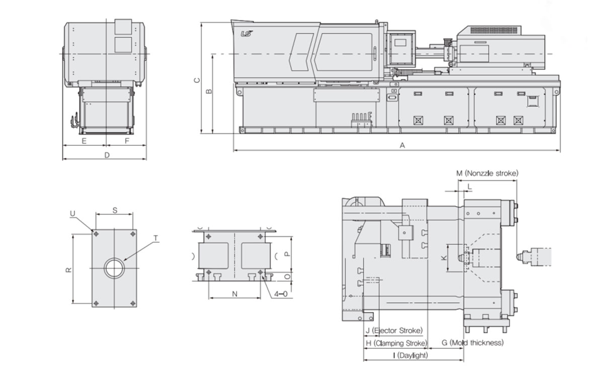 LS All Eelectric Injection Molding Machine
