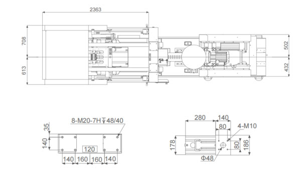Union Plastic All Electric Injection Molding Machine