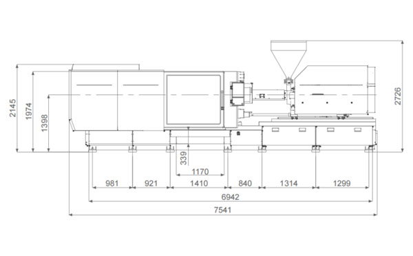 Union Plastic All Electric Injection Molding Machine