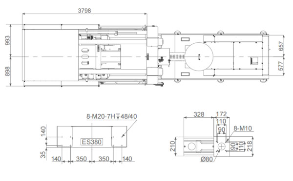 Union Plastic All Electric Injection Molding Machine