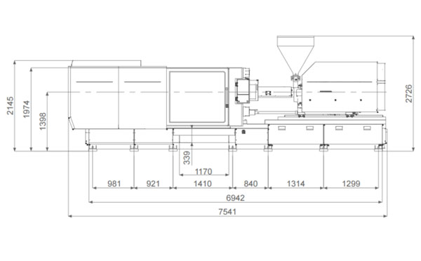 Union Plastic All Electric Injection Molding Machine