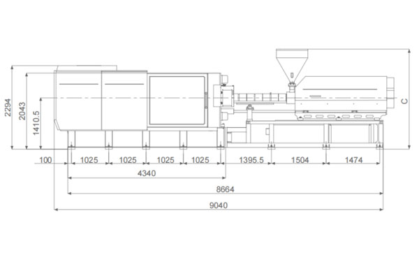 Union Plastic All Electric Injection Molding Machine