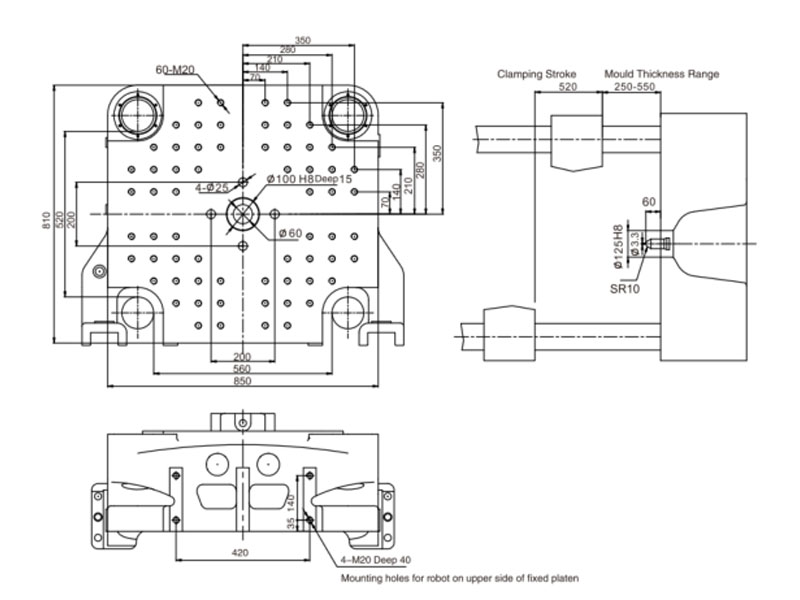 Welltec Injection Molding Machine