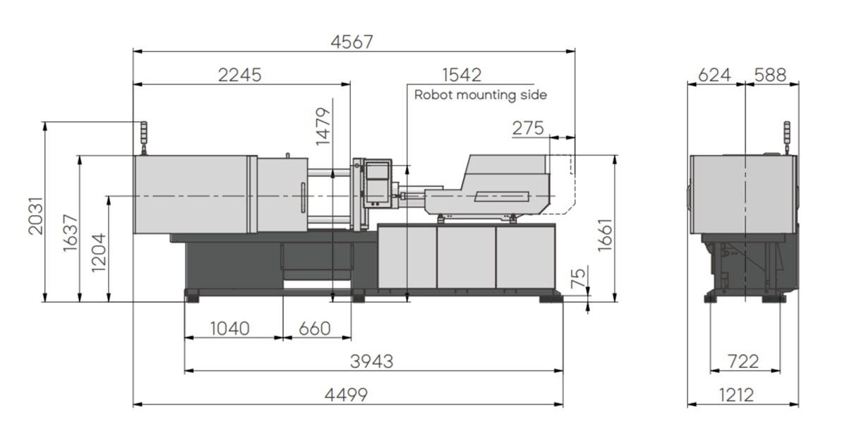 YIZUMI A6 Series Injection Molding Machine