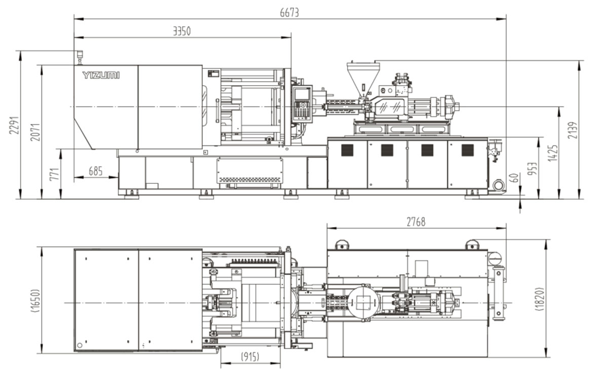 HMD High Speed Injection Molding Machine