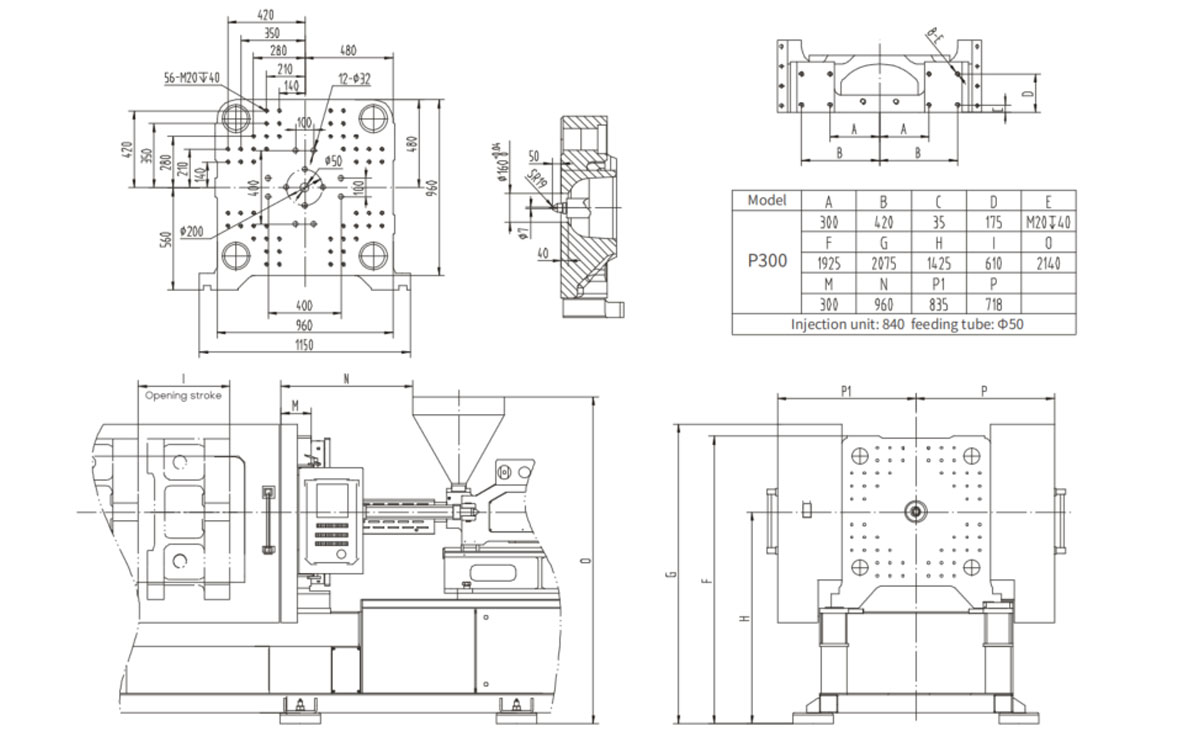 YIZUMI High Speed Injection Molding Machine