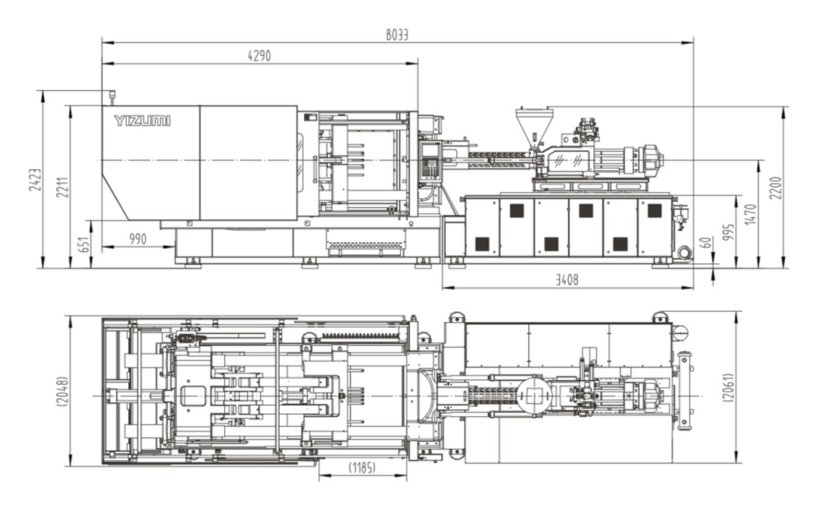 YIZUMI High Speed Injection Molding Machine
