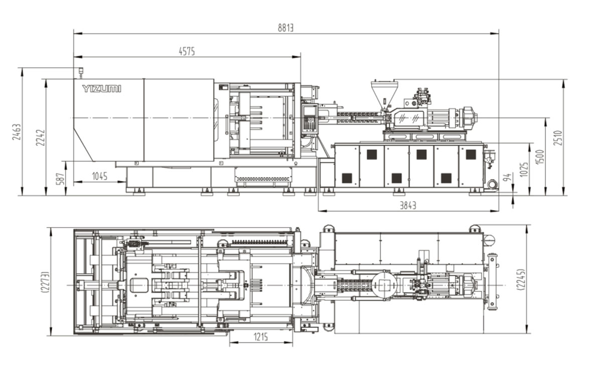 YIZUMI High Speed Injection Molding Machine
