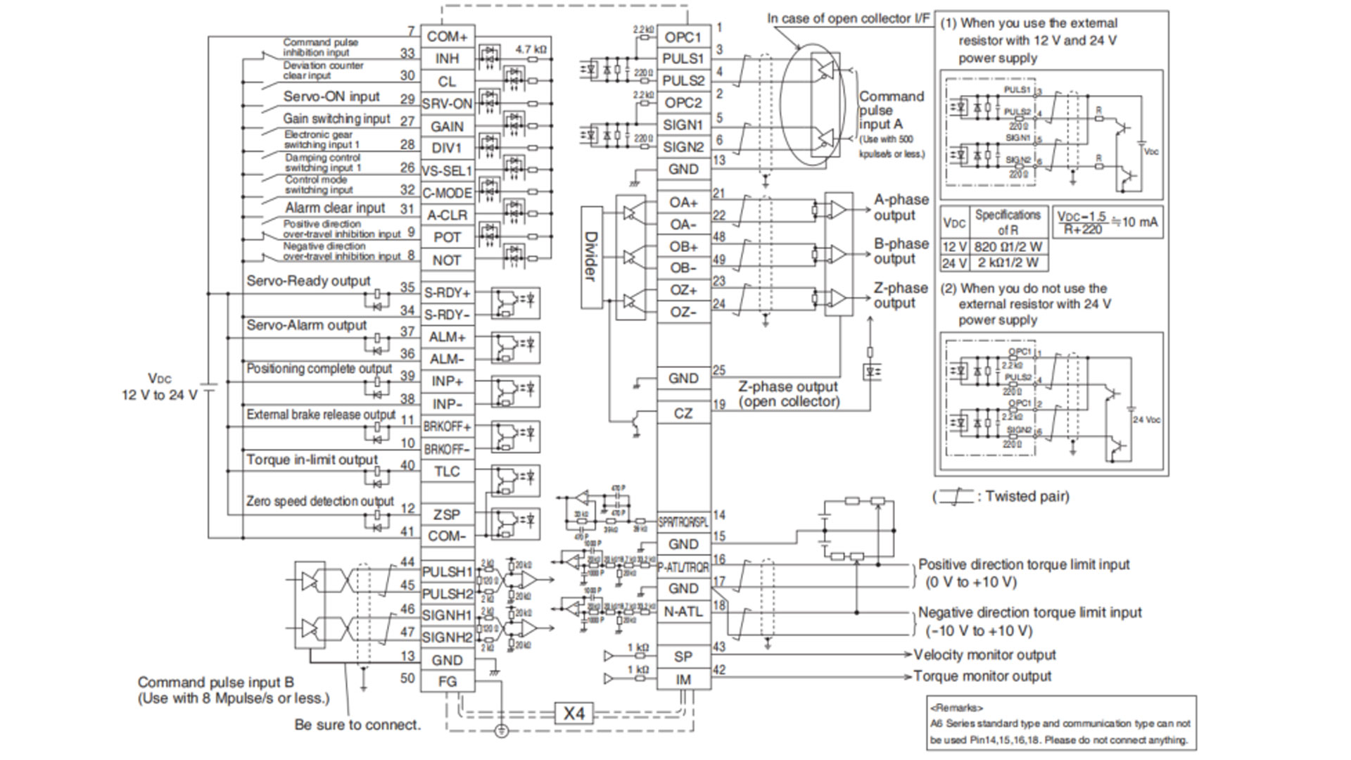 panasonic a6 servo motor