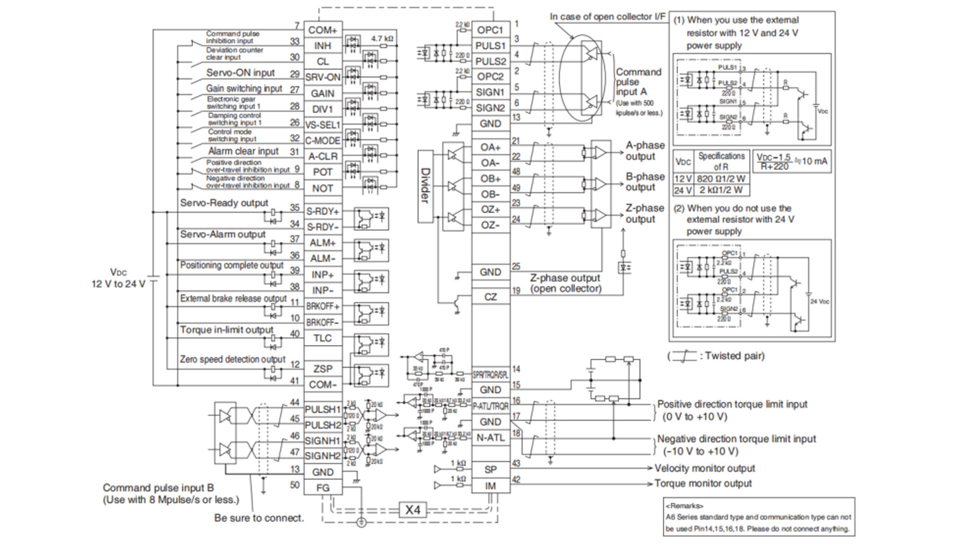 panasonic a6 servo motor