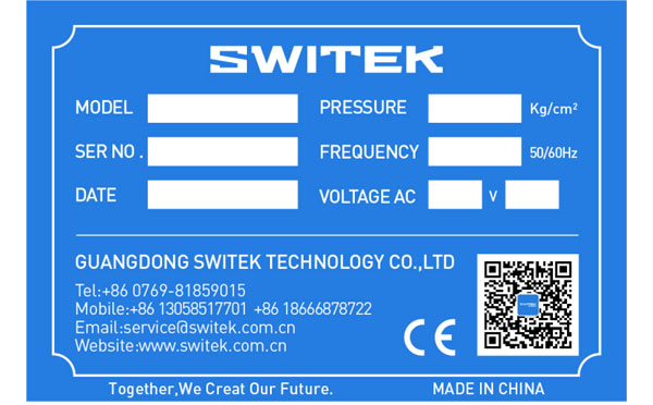 robot name plate